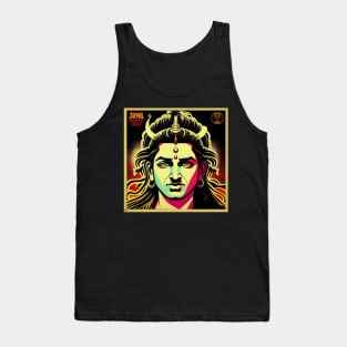 Dancing With Lord Shiva Vinyl Record Vol. 7 Tank Top